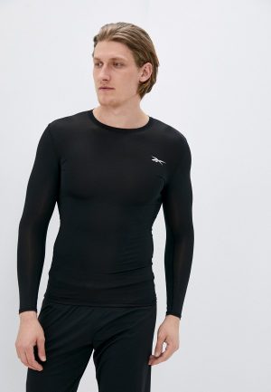 Лонгслив спортивный Reebok WOR COMPR LO SLEEVE BLACK