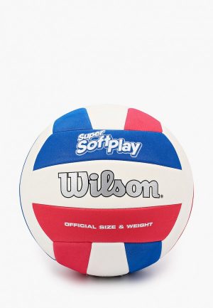 Мяч волейбольный Wilson SUPER SOFT PLAY VB WHRDBLUE