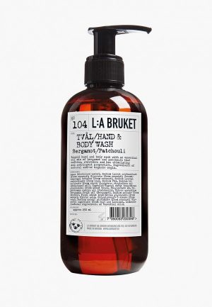 Мыло La Bruket 104 BERGAMOT/PATCHOULI 250 мл