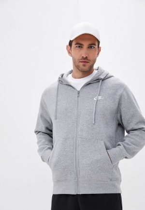 Толстовка Nike SPORTSWEAR CLUB FLEECE MEN'S FULL-ZIP HOODIE