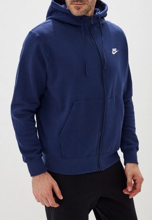 Толстовка Nike SPORTSWEAR CLUB FLEECE MEN'S FULL-ZIP HOODIE